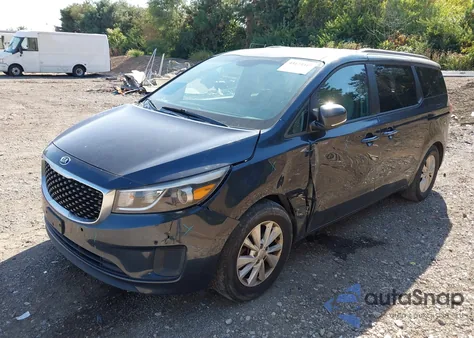 2017 Kia Sedona Lx from USA, damaged, VIN KNDMB5C17H6266329